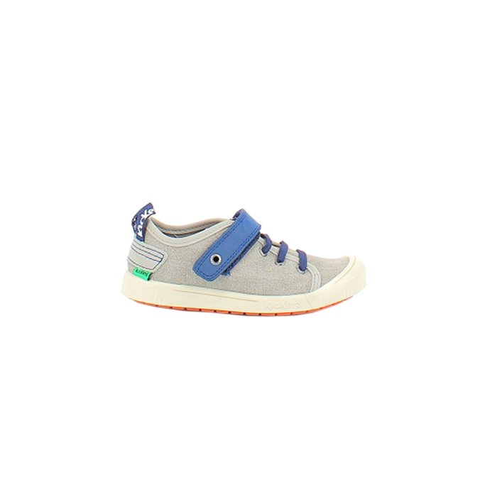 Remy Chausseur Kickers garcon zhou multi matiere gris scratch enfant