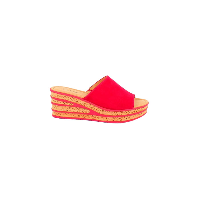 B150RB 64650.27:CUIR VELOURS/ROUGE/