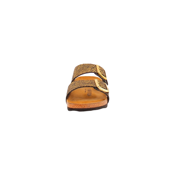 Remy Chausseur Birkenstock sandale arizona croco ecaille noir