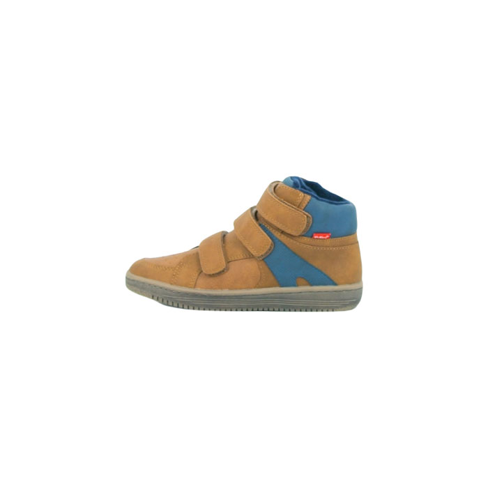 Remy Chausseur Kickers garcon lohan nubuck camel scratch enfant