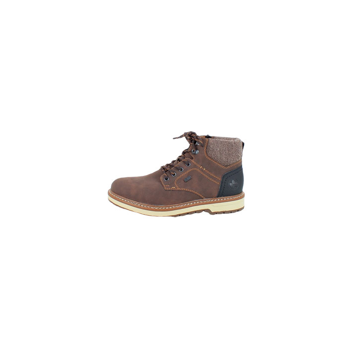  F3812.25<br>NUBUCK MARRON LACET ZIP