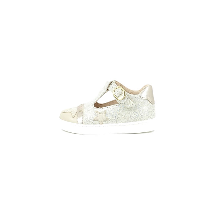 25.790 9343 B327:CUIR LISSE/ECRU/BOUCLE