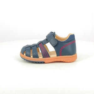 kickers billy chaussures bébé garçon montante lacee bon maintien marche  confort cuir dijon