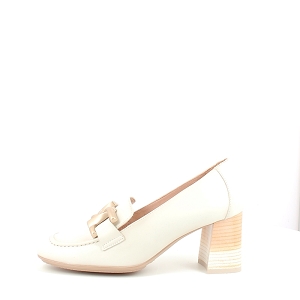  HV232666:CUIR LISSE/ECRU/