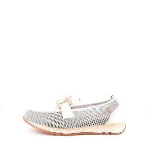 U743QB HV232809:CUIR LISSE/ECRU/