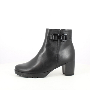 INES 32.072.57:CUIR LISSE/NOIR/ZIP
