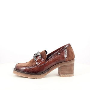J46N1A D9193:CUIR LISSE/MARRON/