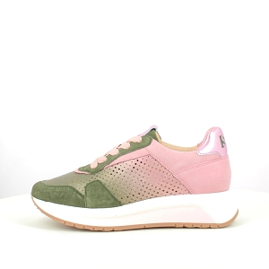F3812.25 8.94.02:CUIR LISSE/KAKI/LACET