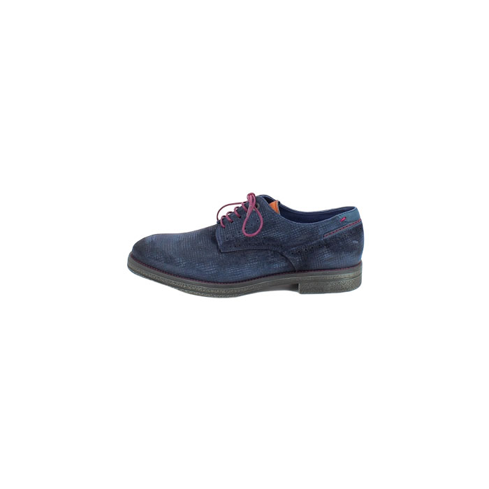 IDOLE F0650:NUBUCK/MARINE/LACET