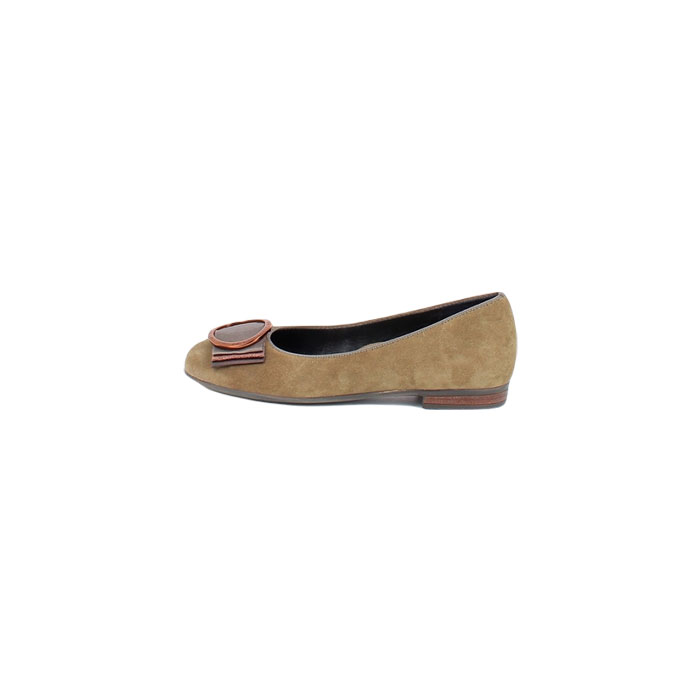 12.37117 1241309.11:CUIR VELOURS/TAUPE/