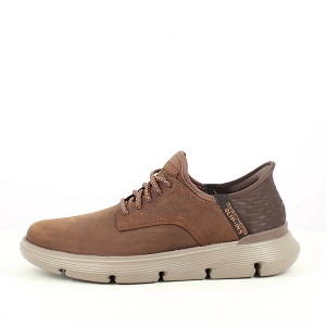  205046<br>CUIR GRAS MARRON ELASTIQUE