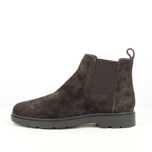 PALACE U36D1C:CUIR VELOURS/MARRON/ELASTIQUE