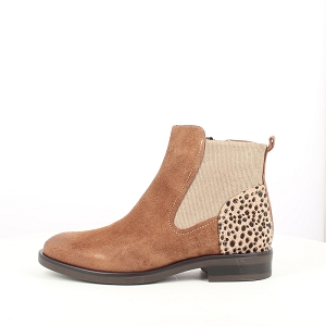  KARL<br>CUIR VELOURS CAMEL ELASTIQUE