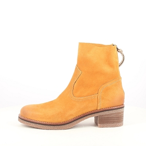  PABLO<br>CUIR VELOURS JAUNE ZIP