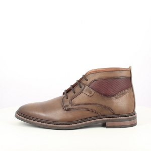  SAUVE<br>CUIR LISSE COGNAC LACET