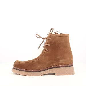  ARUBA<br>CUIR VELOURS MARRON LACET