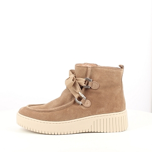  33.632.14<br>CUIR VELOURS CAMEL LACET ZIP