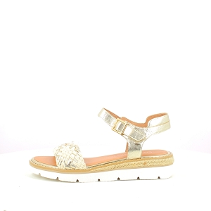 2490.3 KIKIN:CUIR LISSE/PLATINE/SCRATCH