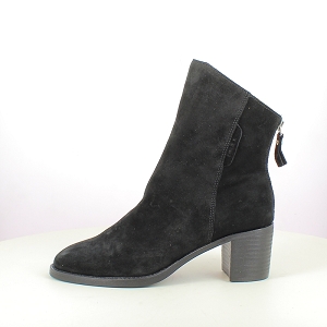 KARSTON OXALYS<br>CUIR VELOURS NOIR ZIP