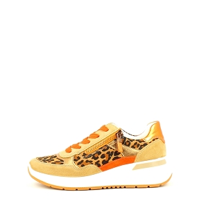 ARA 1257702.10<br>CUIR VELOURS PEAU IMPRIMEE LACET ZIP