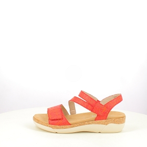 REMONTE R6860.<br>CUIR LISSE ROUGE SCRATCH