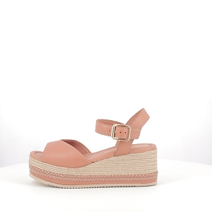 ANDY KALTON:CUIR LISSE/CAMEL/BOUCLE