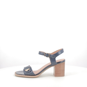  MISTRA<br>CUIR LISSE BLEU BOUCLE