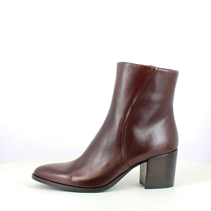 TRIVER 595.08<br>CUIR LISSE BORDEAUX ZIP