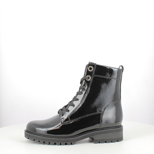 GABOR 72765.97<br>VERNIS NOIR LACET ZIP