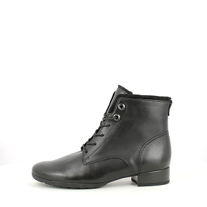 GABOR 72715.57<br>CUIR LISSE NOIR LACET ZIP