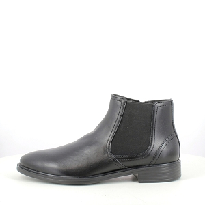  U044WA<br>CUIR LISSE NOIR ZIP