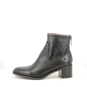  TAXUS<br>CUIR LISSE NOIR ZIP