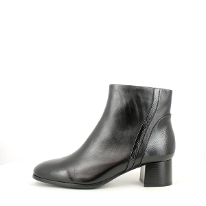  PIERA 10<br>CUIR LISSE NOIR ZIP