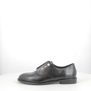  TORINO<br>CUIR LISSE NOIR LACET