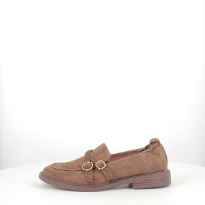  FEMINE<br>CUIR VELOURS MARRON 