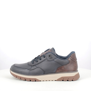  B9301.14<br>CUIR LISSE MARINE LACET ZIP