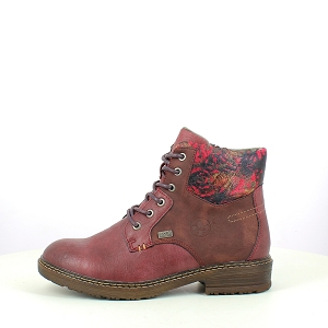  94712.35<br>CUIR LISSE BORDEAUX LACET ZIP