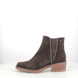  D9545<br>CUIR VELOURS MARRON ELASTIQUE