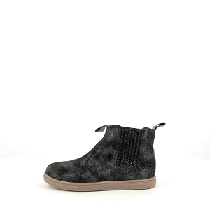  BRILLANT<br>CUIR VELOURS NOIR ZIP