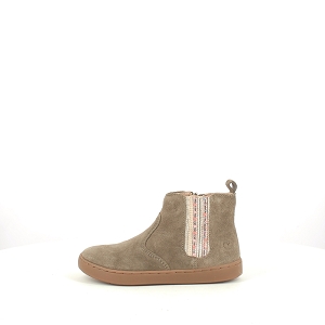  PLAY NEW SHINE<br>CUIR VELOURS KAKI ZIP