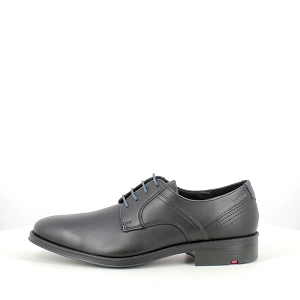  GALA<br>CUIR LISSE NOIR LACET