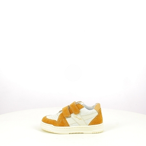 BABYBOTTE ROMAGNOLI 8302B126 ALES<br>CUIR VELOURS COGNAC SCRATCH