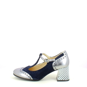  D9677<br>CUIR LISSE MARINE BOUCLE