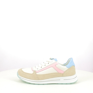 ARA 1224826.07<br>CUIR VELOURS ECRU LACET ZIP