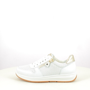  1225510.04<br>CUIR LISSE BLANC LACET ZIP