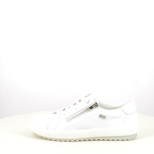  D0700.80<br>CUIR LISSE BLANC LACET ZIP