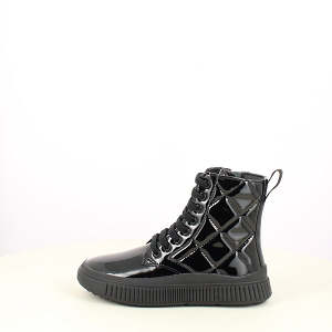  J66M3C<br>VERNIS NOIR LACET ZIP