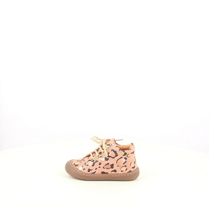  REINE<br>CUIR VELOURS ROSE LACET