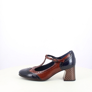  D9618<br>CUIR LISSE COGNAC BOUCLE