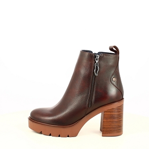 DORKING D9562 CUIR LISSEMARRONZIP